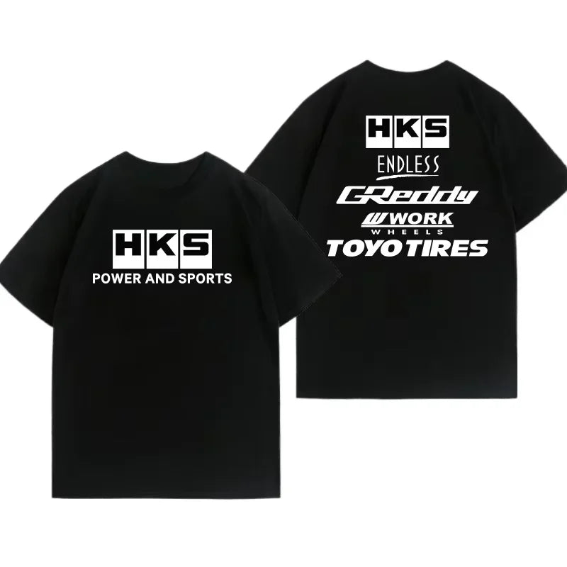 JDM HKS Powersports Mens Tshirt