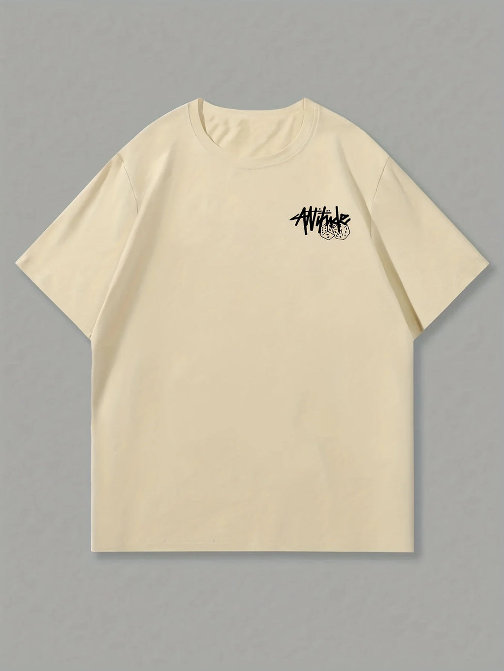Attitude Print Mens T-shirt