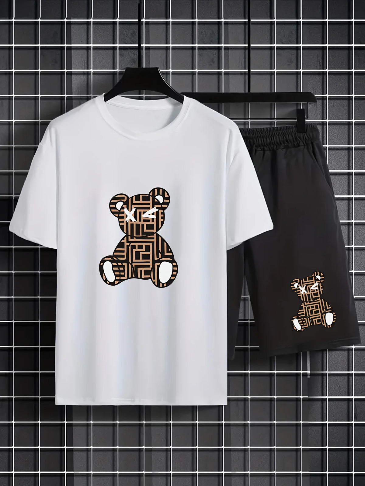 Men's Casual Loose Fit Two Piece Set