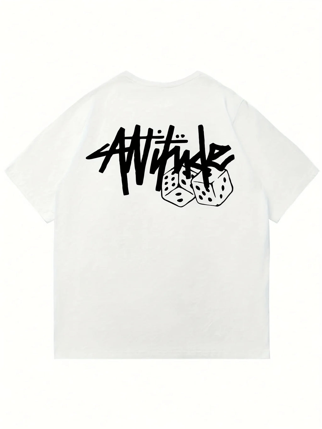 Attitude Print Mens T-shirt