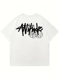 Attitude Print Mens T-shirt