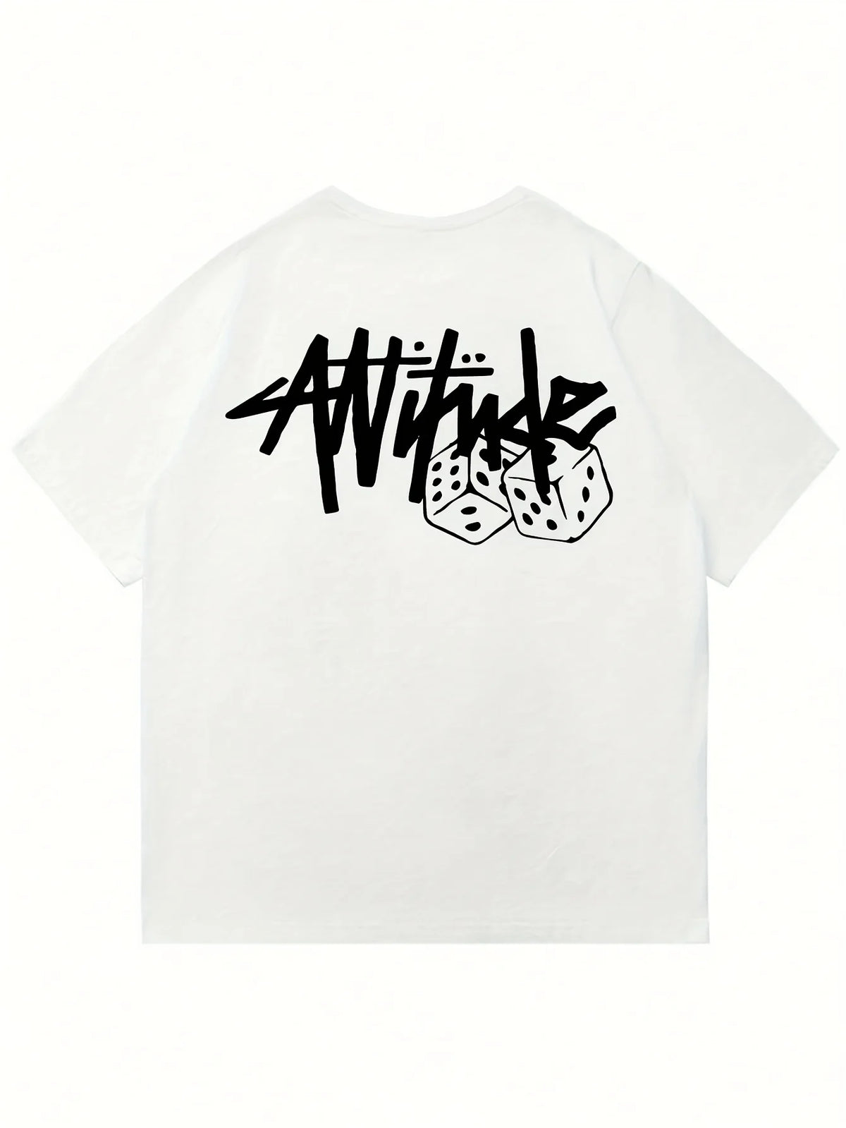 Attitude Print Mens T-shirt