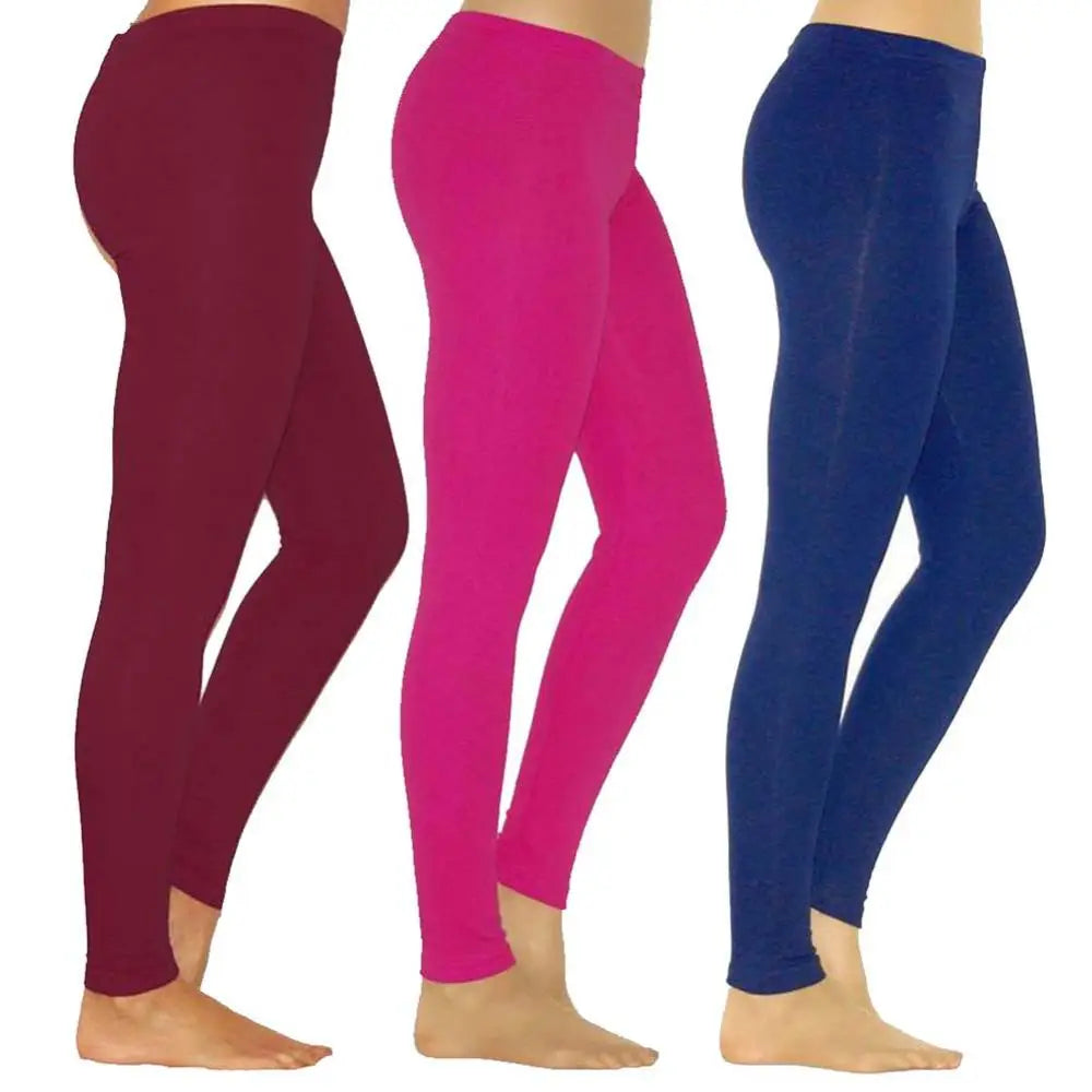 Woman Silk Sports Leggings