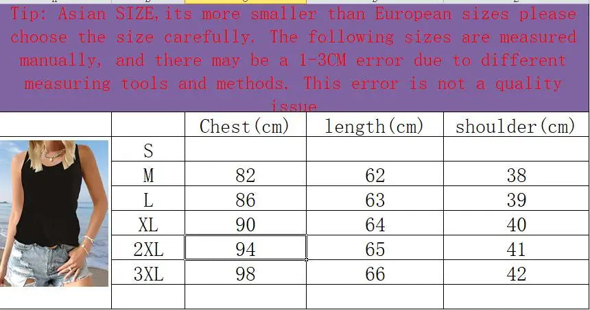 Women's Sleeveless Tank Top