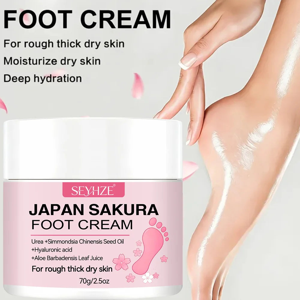 Japan Sakura Foot Cream