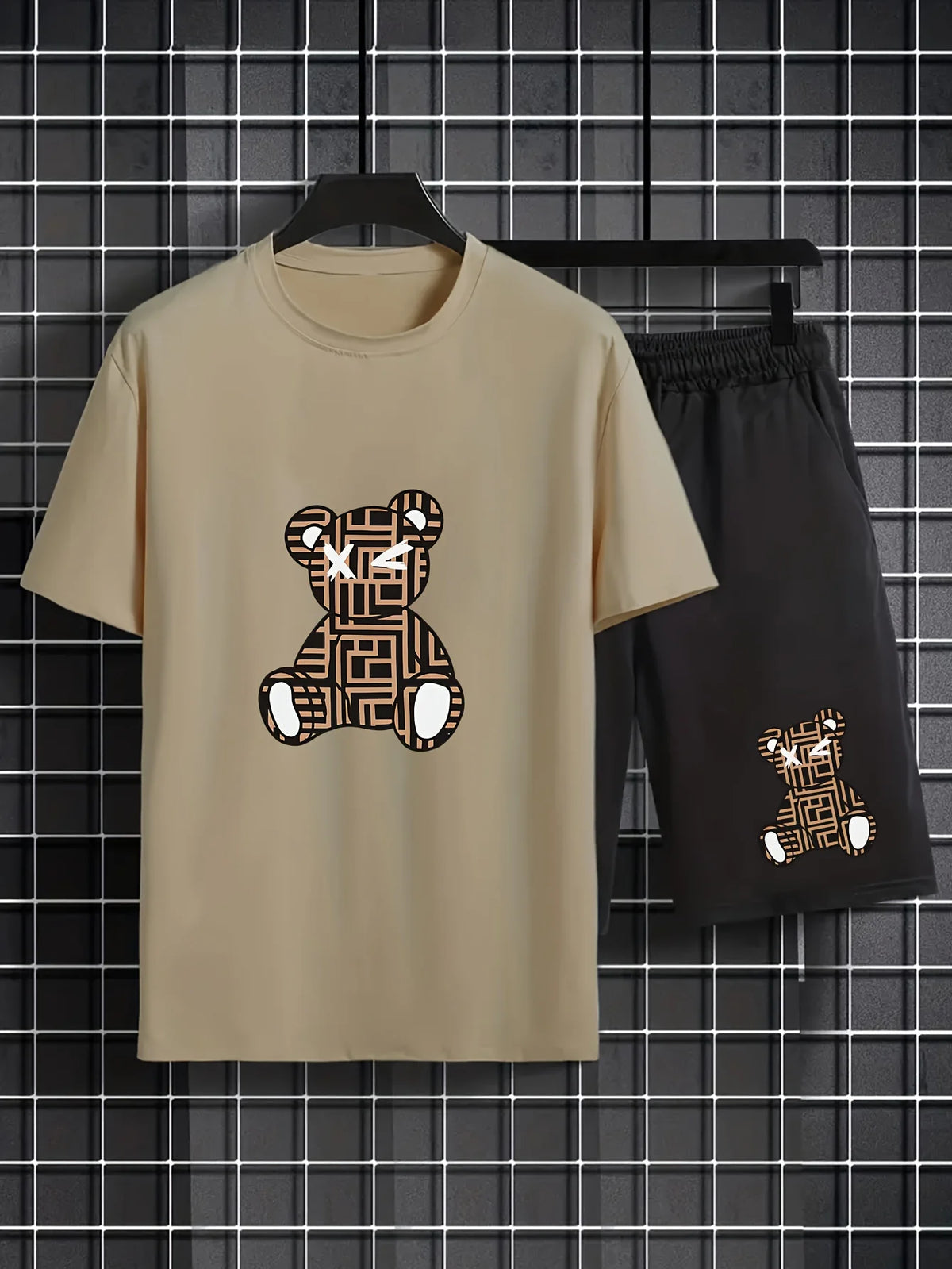 Men's Casual Loose Fit Two Piece Set