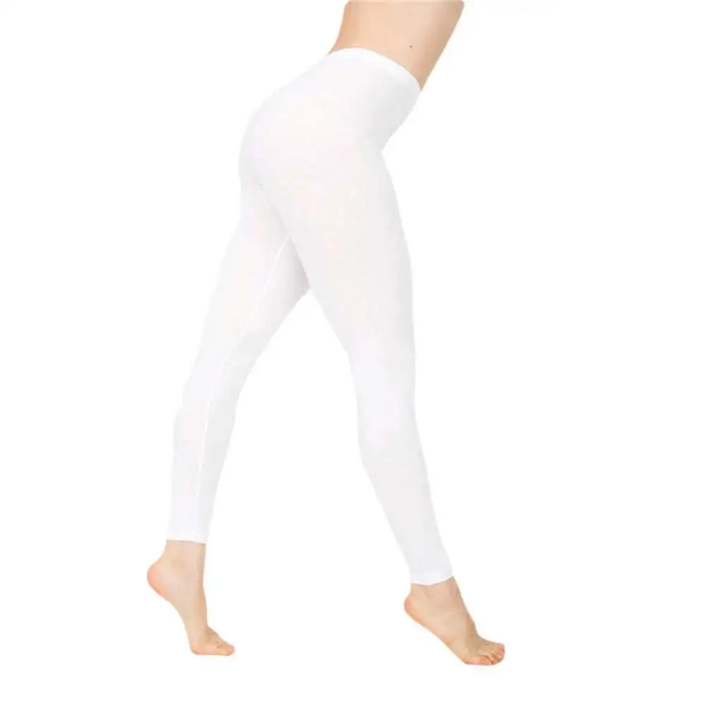 Woman Silk Sports Leggings