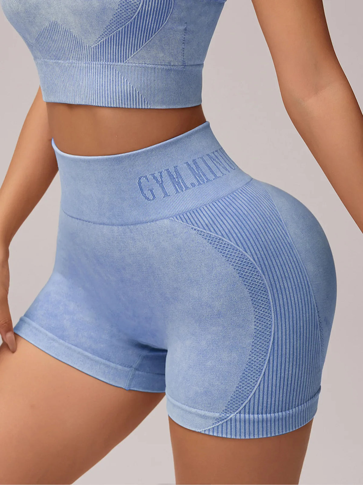 Women Sand Wash High Waist Tummy Control Butt Lifting High Stretch Slim Yoga Shorts Wear Outside Run Gym Workout Sports Pants