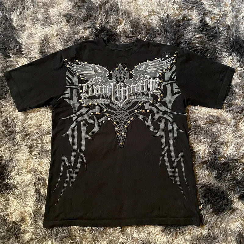 Women Vintage Streetwear T-Shirt