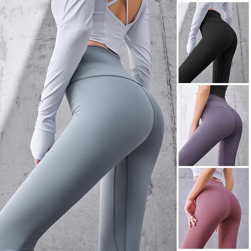 Ribbed High Waist Sport Leggings