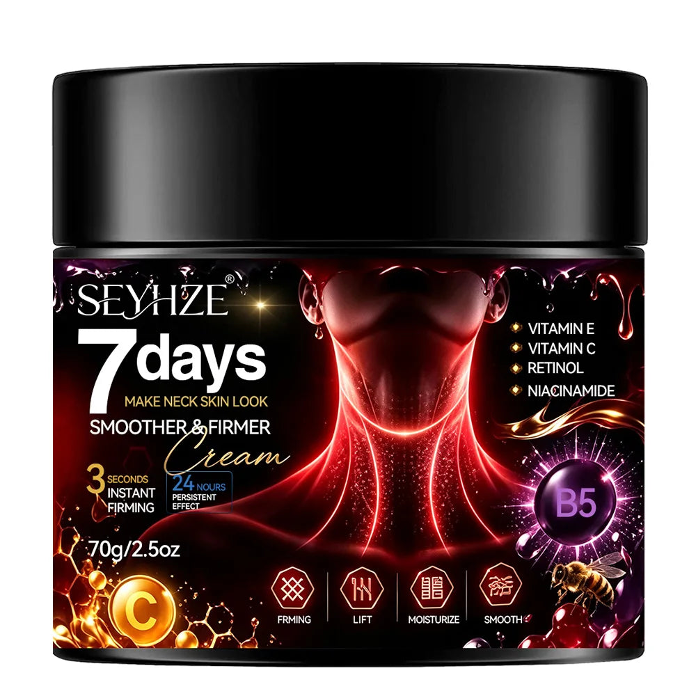 Day & Night Moisturizing Cream – Collagen & bee venom instantly tightens double chin & neck, smooths & firms, controls oil