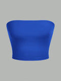Women's Strapless Crop Top