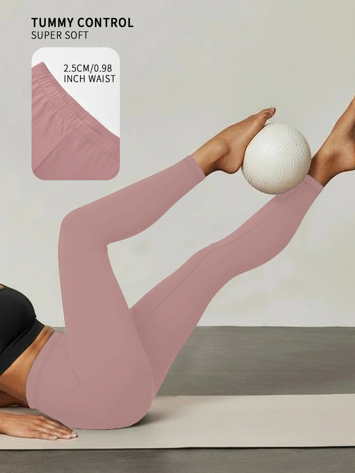 Women's Super Soft Leggings High Elasticity No See Through Workout Yoga Running Athletic Leggings
