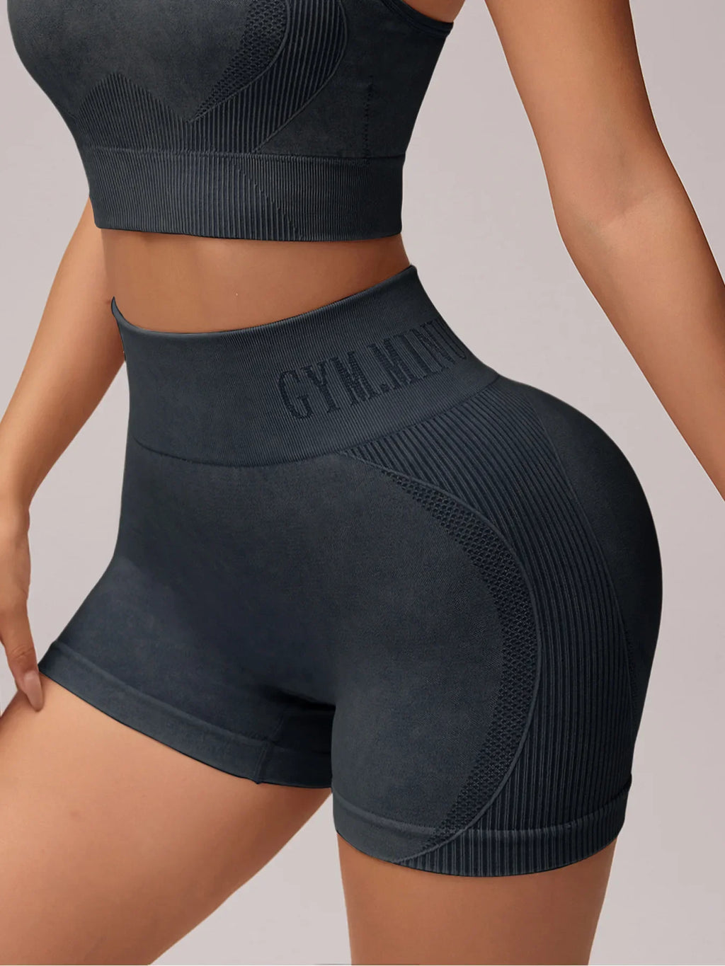 Women Sand Wash High Waist Tummy Control Butt Lifting High Stretch Slim Yoga Shorts Wear Outside Run Gym Workout Sports Pants