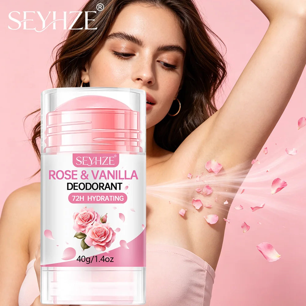 Rose & Vanilla Deodorant Stick