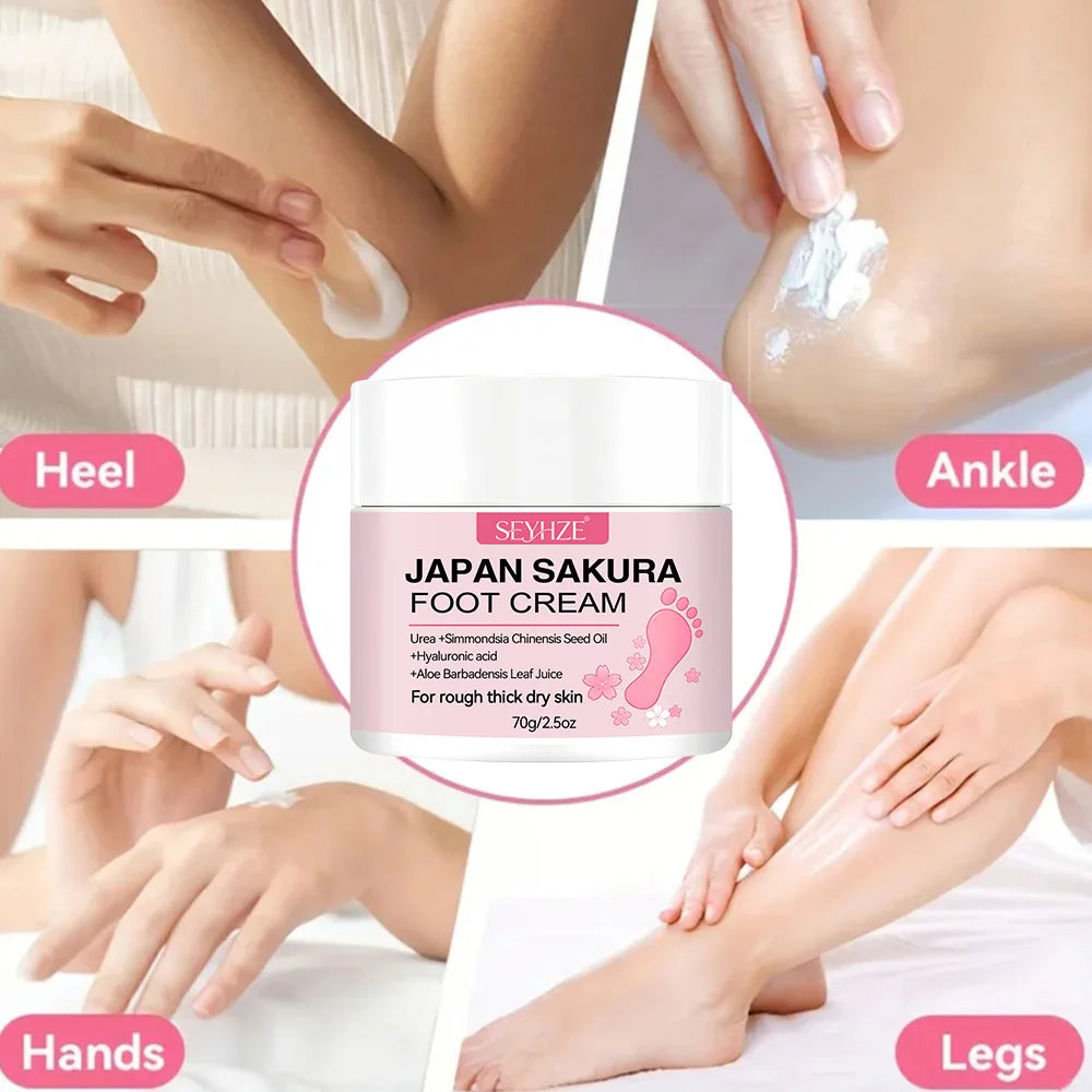 Japan Sakura Foot Cream