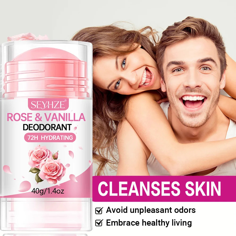 Rose & Vanilla Deodorant Stick