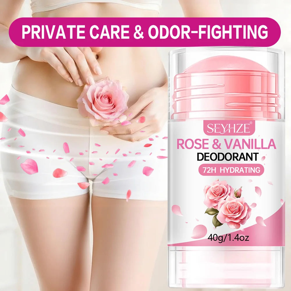 Rose & Vanilla Deodorant Stick