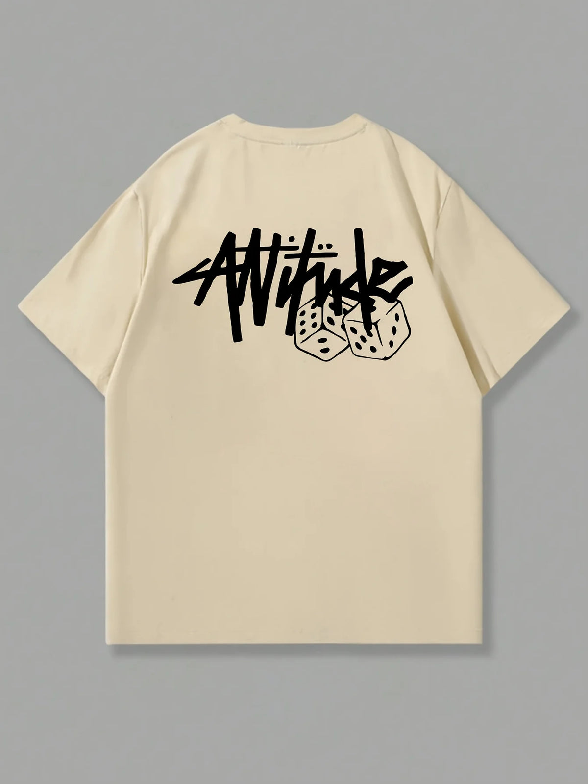 Attitude Print Mens T-shirt