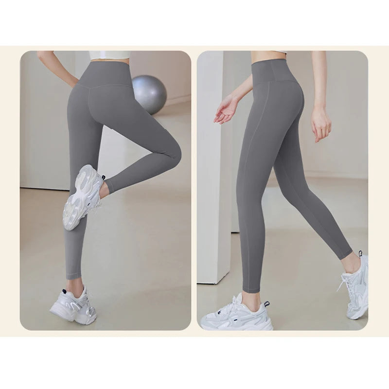 Ribbed High Waist Sport Leggings