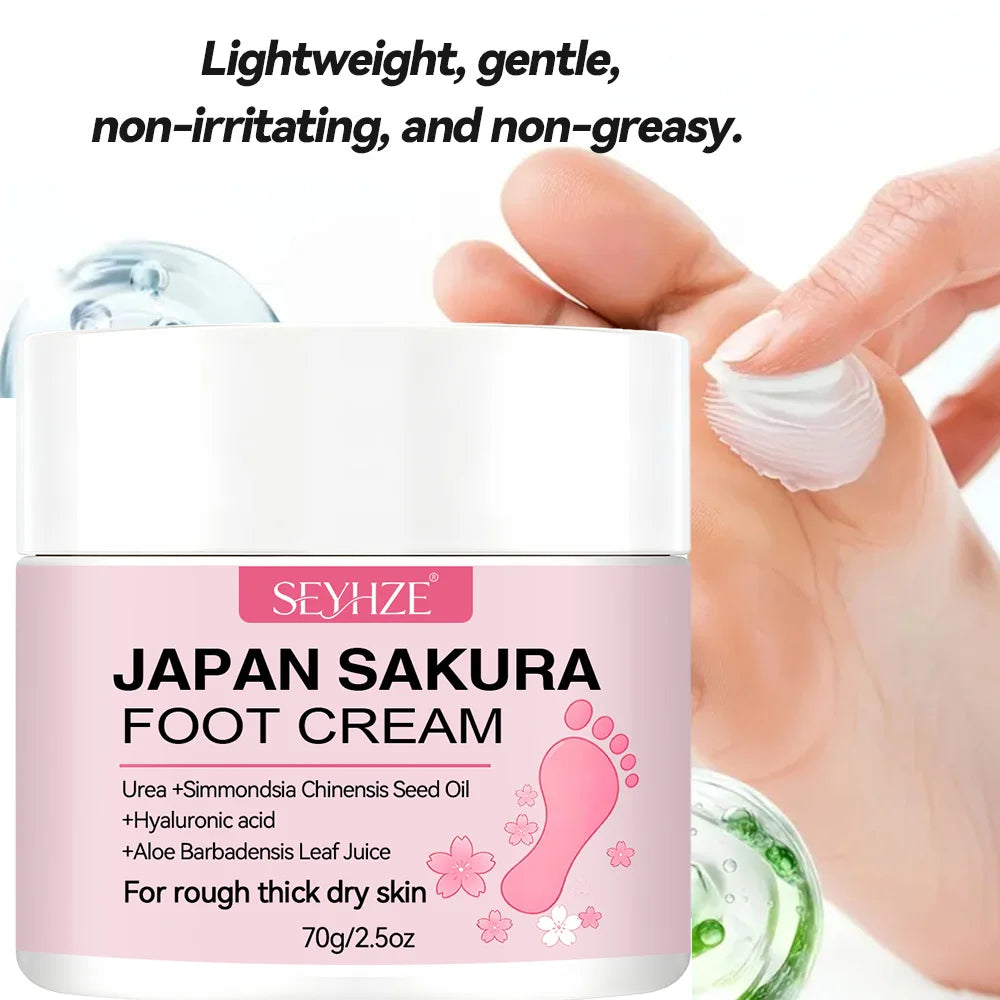 Japan Sakura Foot Cream
