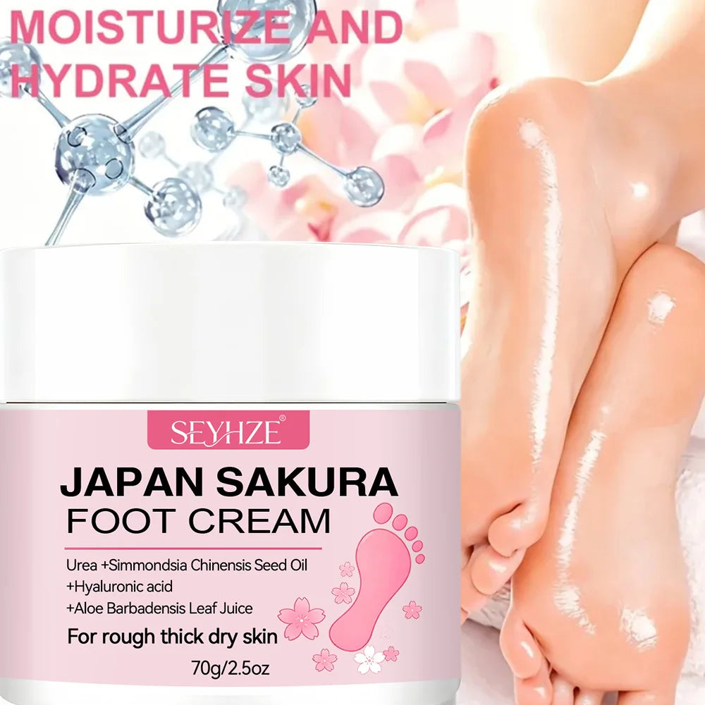 Japan Sakura Foot Cream