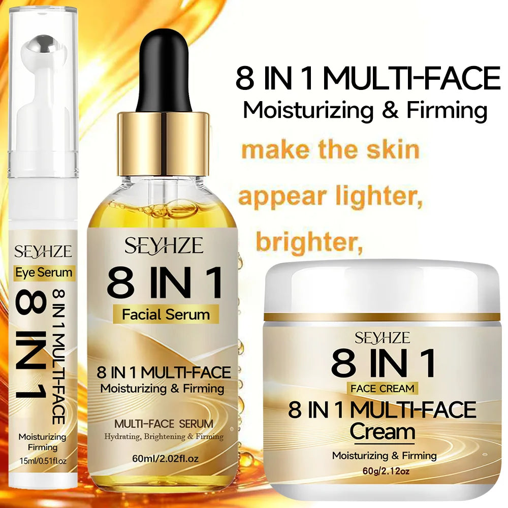 8 in 1 Face Cream Facial Serum & Eye Serum