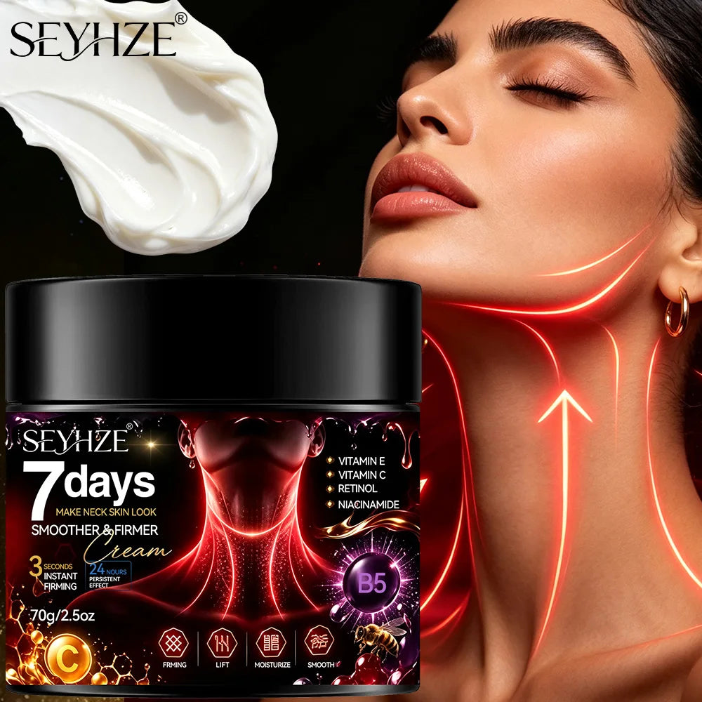 Day & Night Moisturizing Cream – Collagen & bee venom instantly tightens double chin & neck, smooths & firms, controls oil