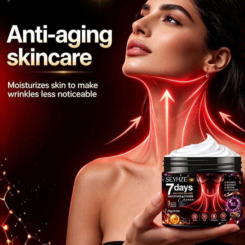 Day & Night Moisturizing Cream – Collagen & bee venom instantly tightens double chin & neck, smooths & firms, controls oil