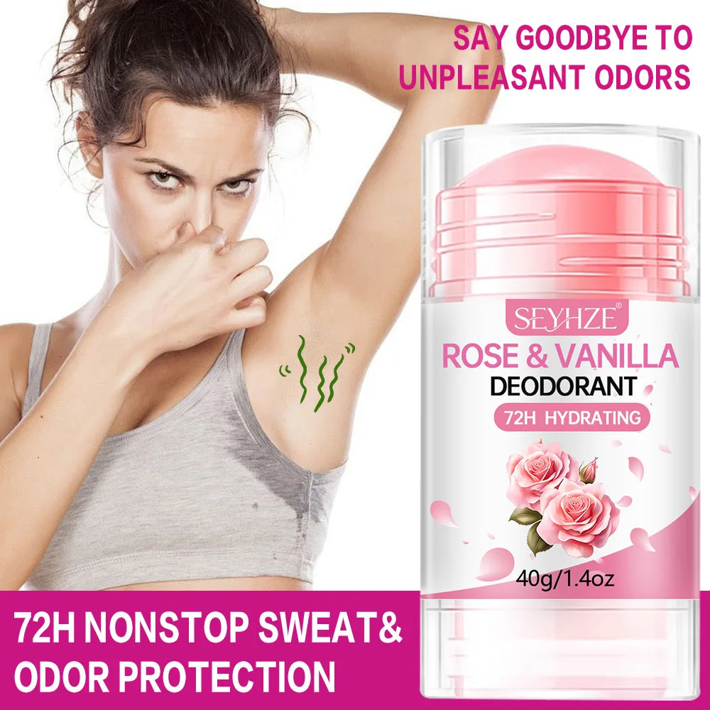 Rose & Vanilla Deodorant Stick