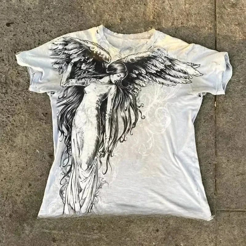 Women Vintage Streetwear T-Shirt