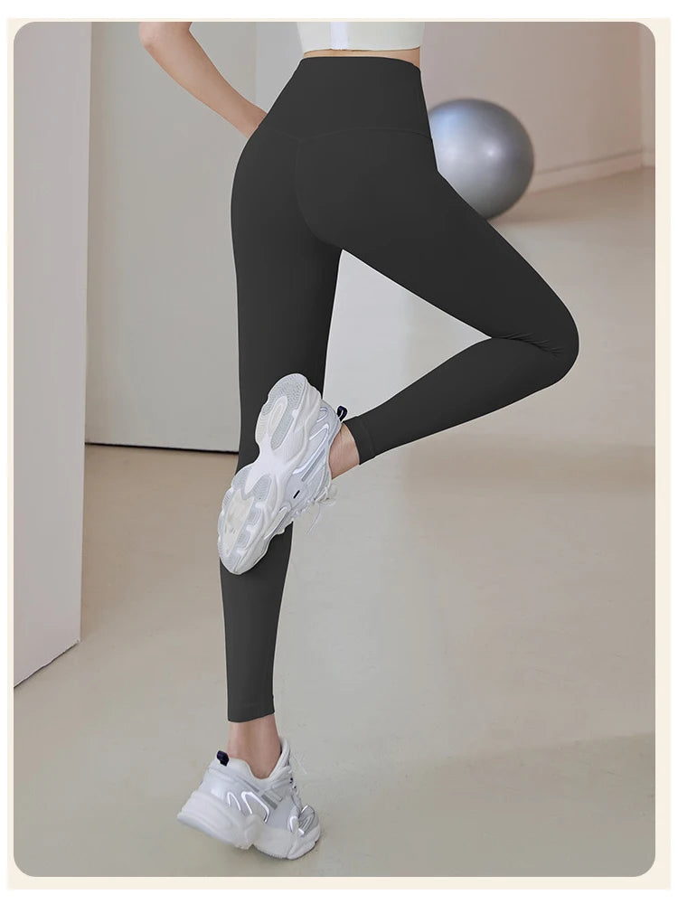 Ribbed High Waist Sport Leggings