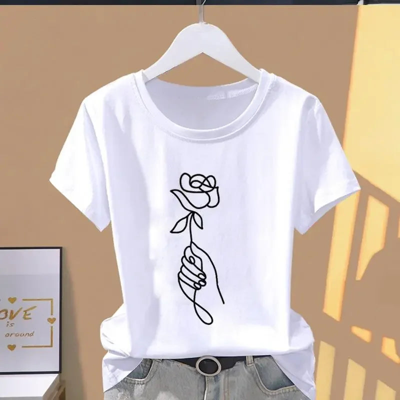 Women Graphic Print T-Shirt