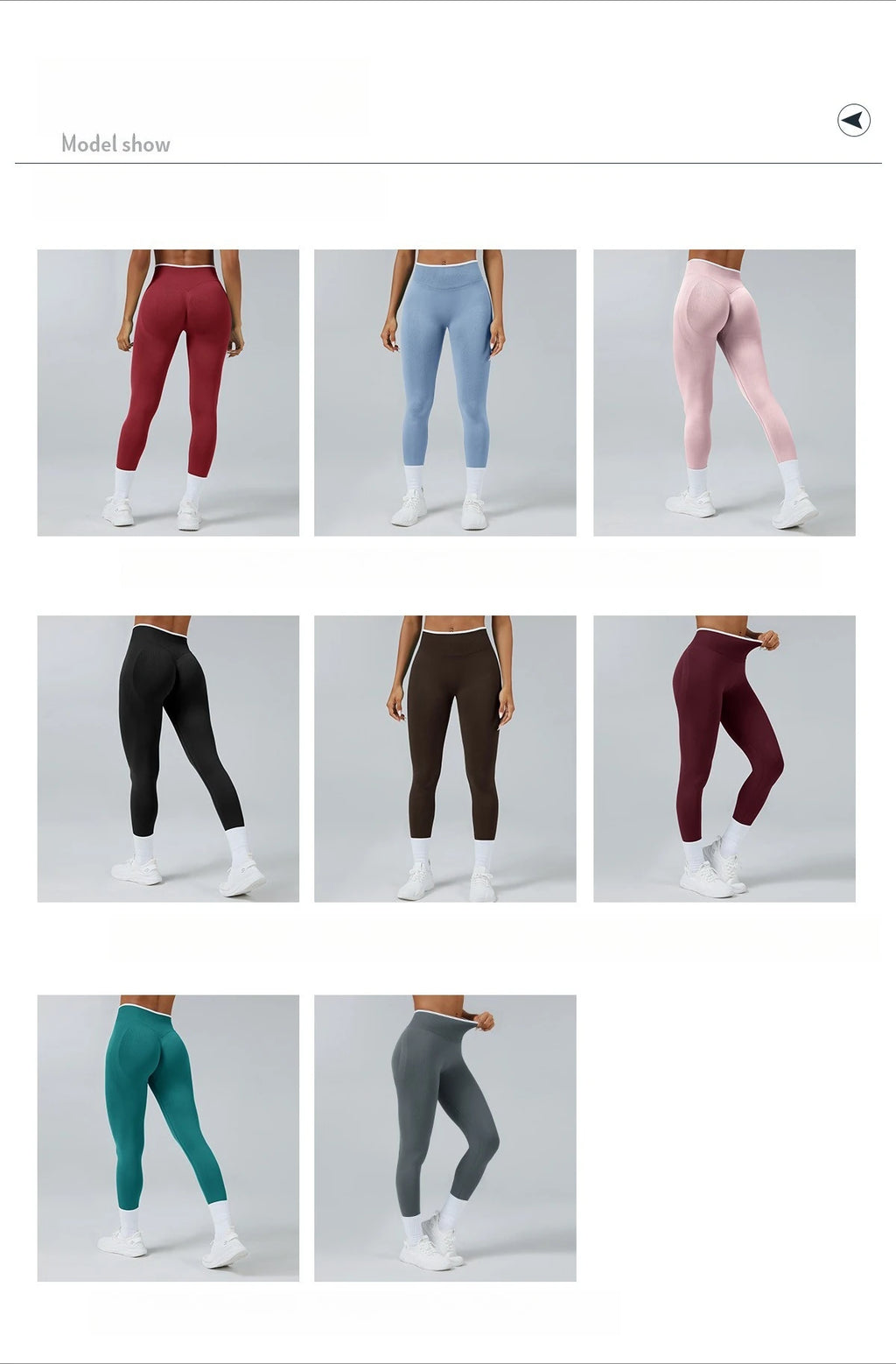 New Womens Seamless High Waist Leggings