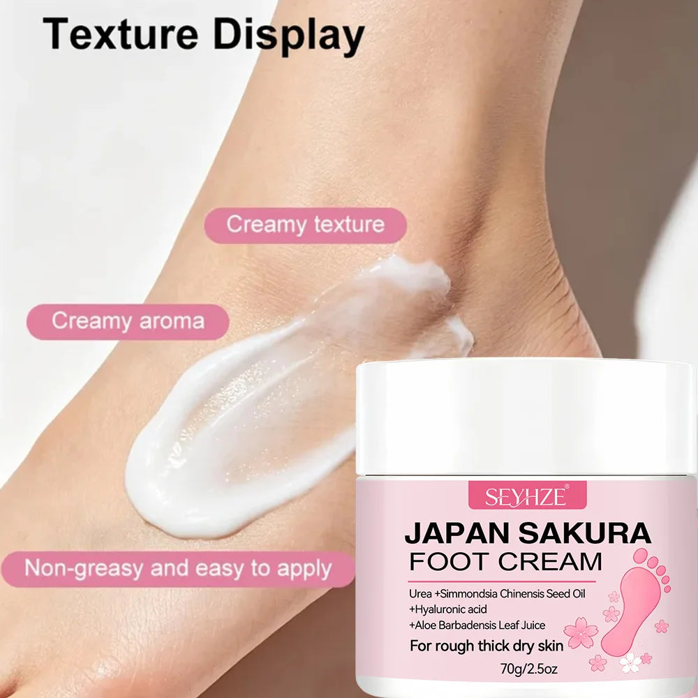Japan Sakura Foot Cream