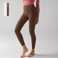 Women High Waist Naked Feeling Leggings