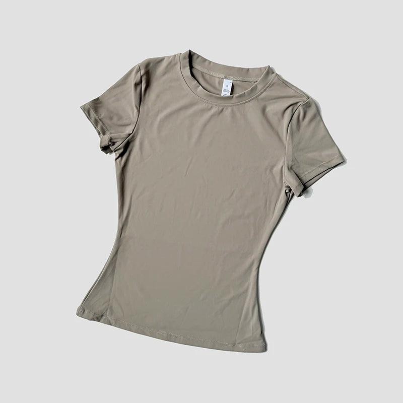 Quick-Drying Gym & Sport Breathable Shirt & Leggings