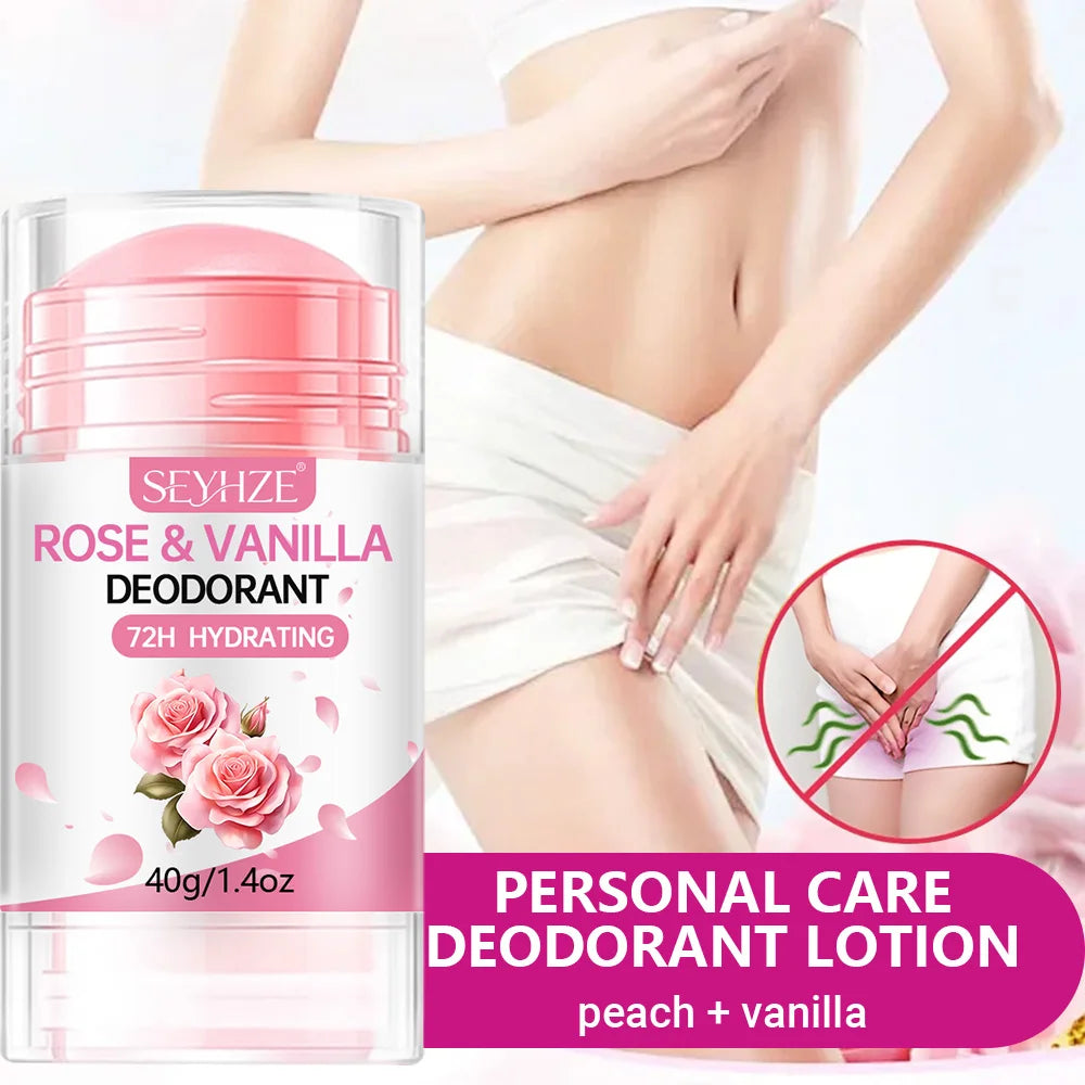 Rose & Vanilla Deodorant Stick