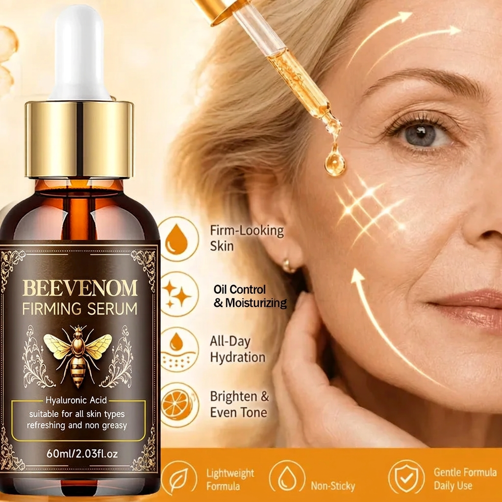Bee venom serum benefits graphic
