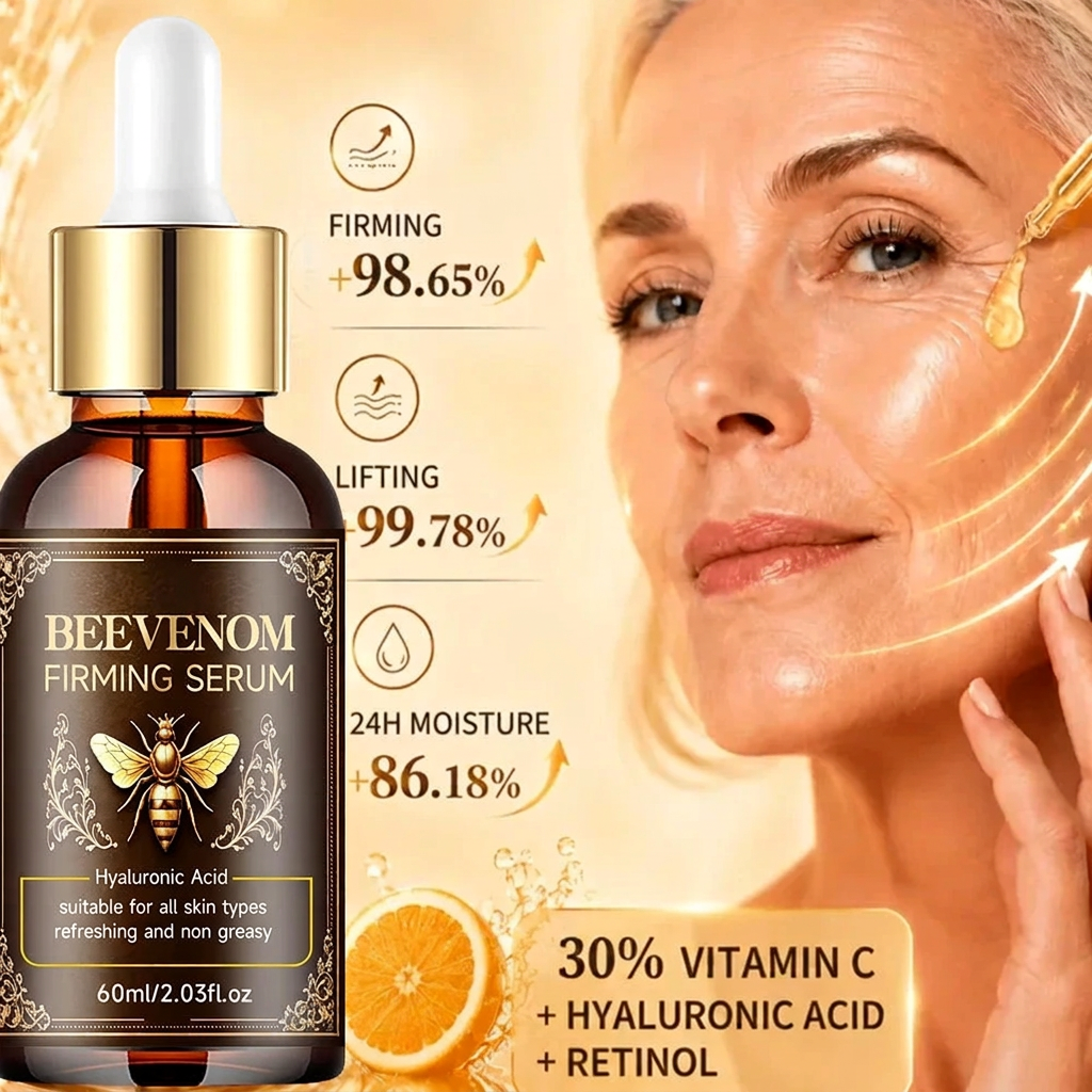 Bee venom serum firming graphic