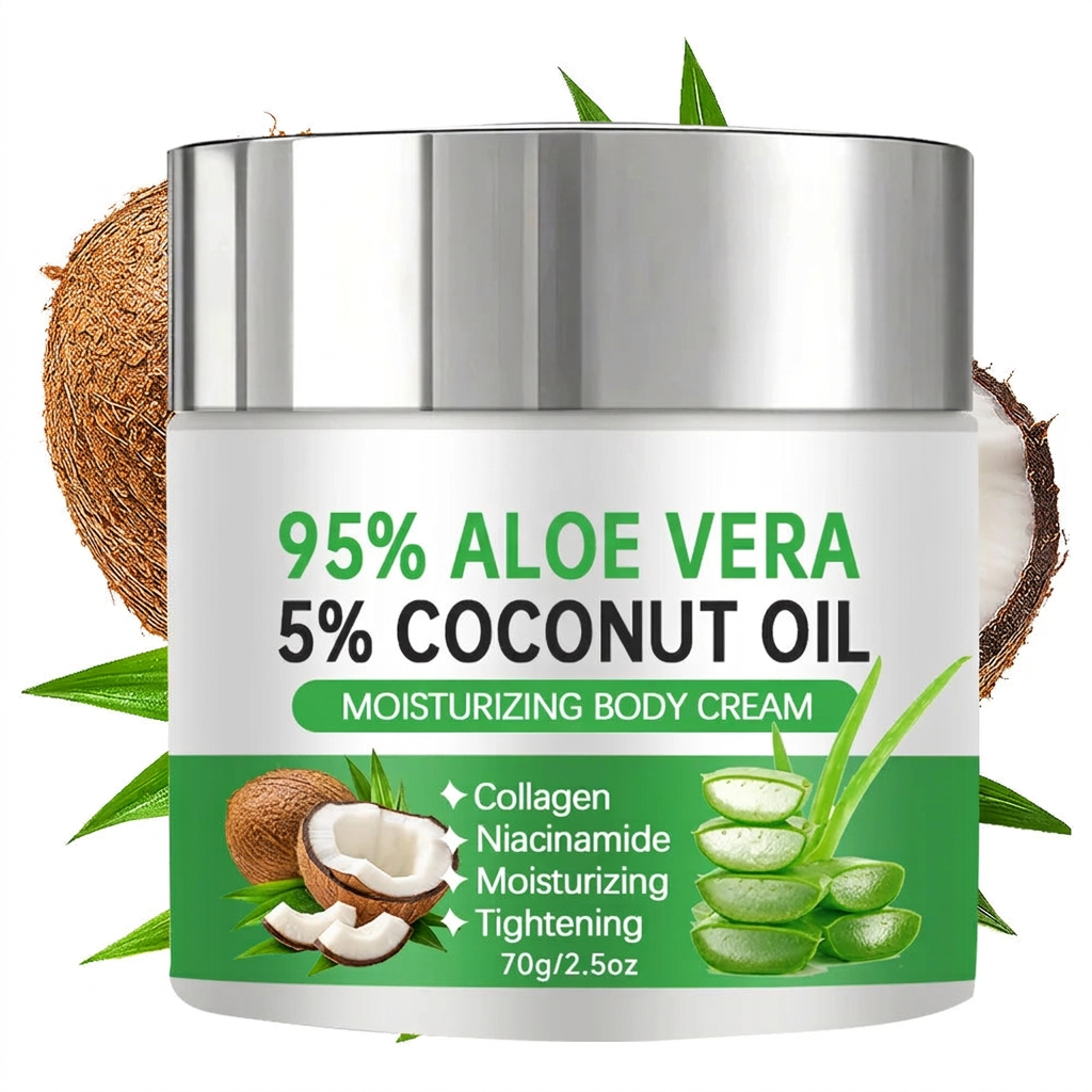 Cleaned body cream jar image
