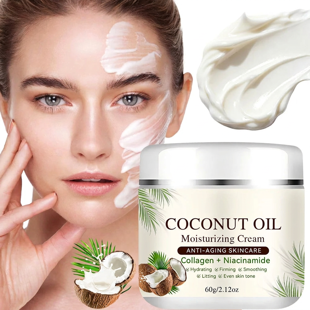 Cleaned coconut oil cream main image