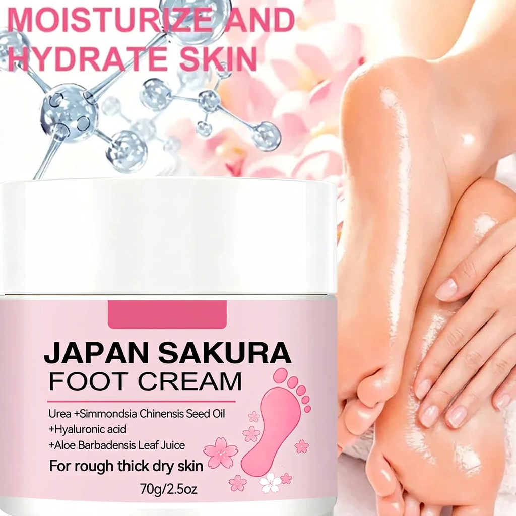 Cleaned foot hydration graphic