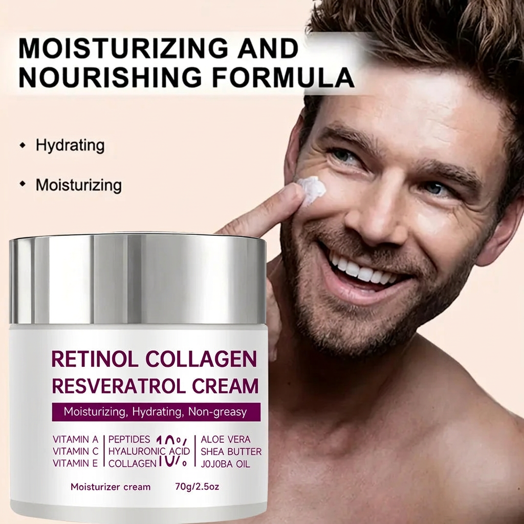 Cleaned men's moisturizing image