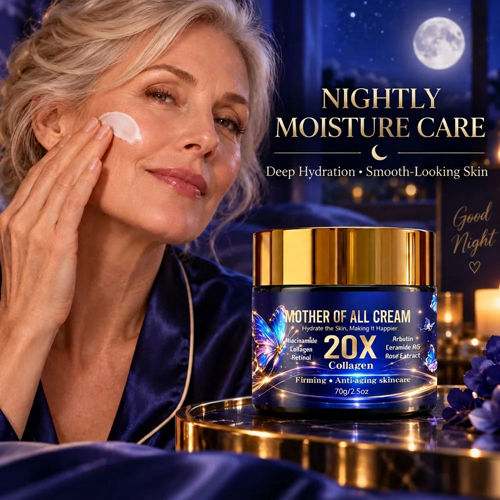Cleaned nightly moisture-care image