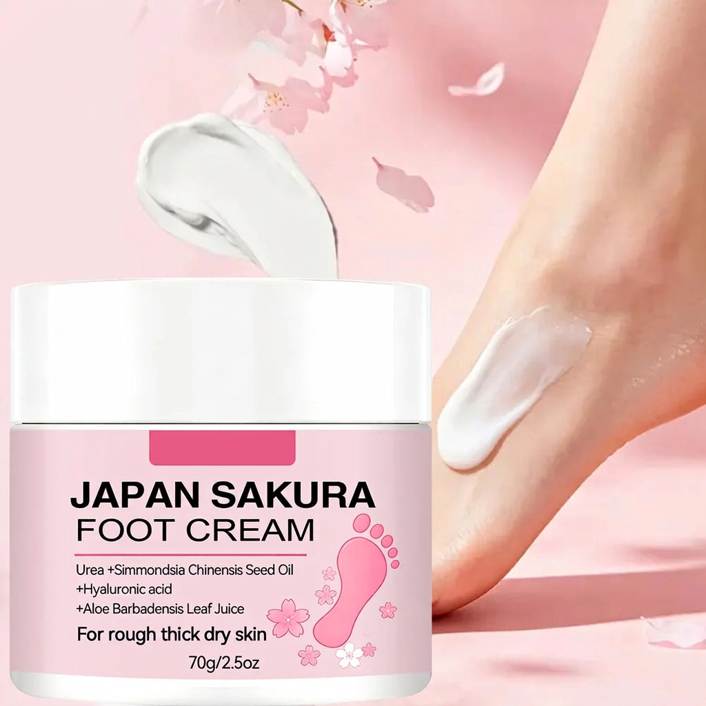 Cleaned Sakura foot cream main image