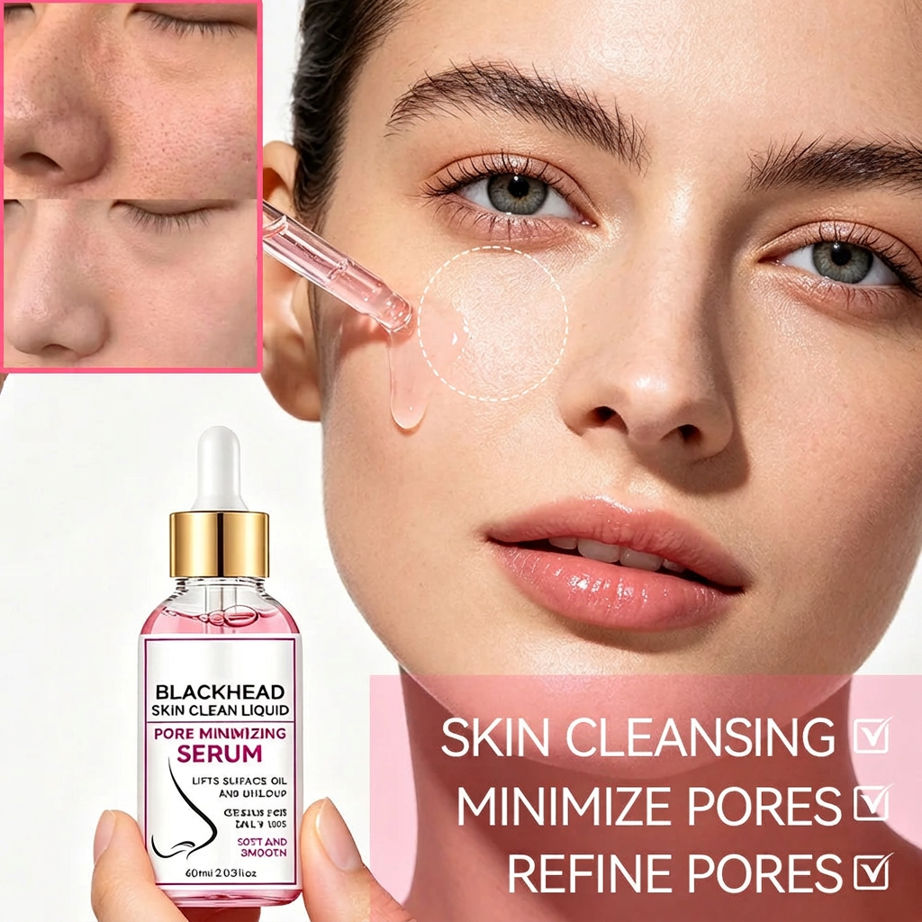 Cleaned skin cleansing image