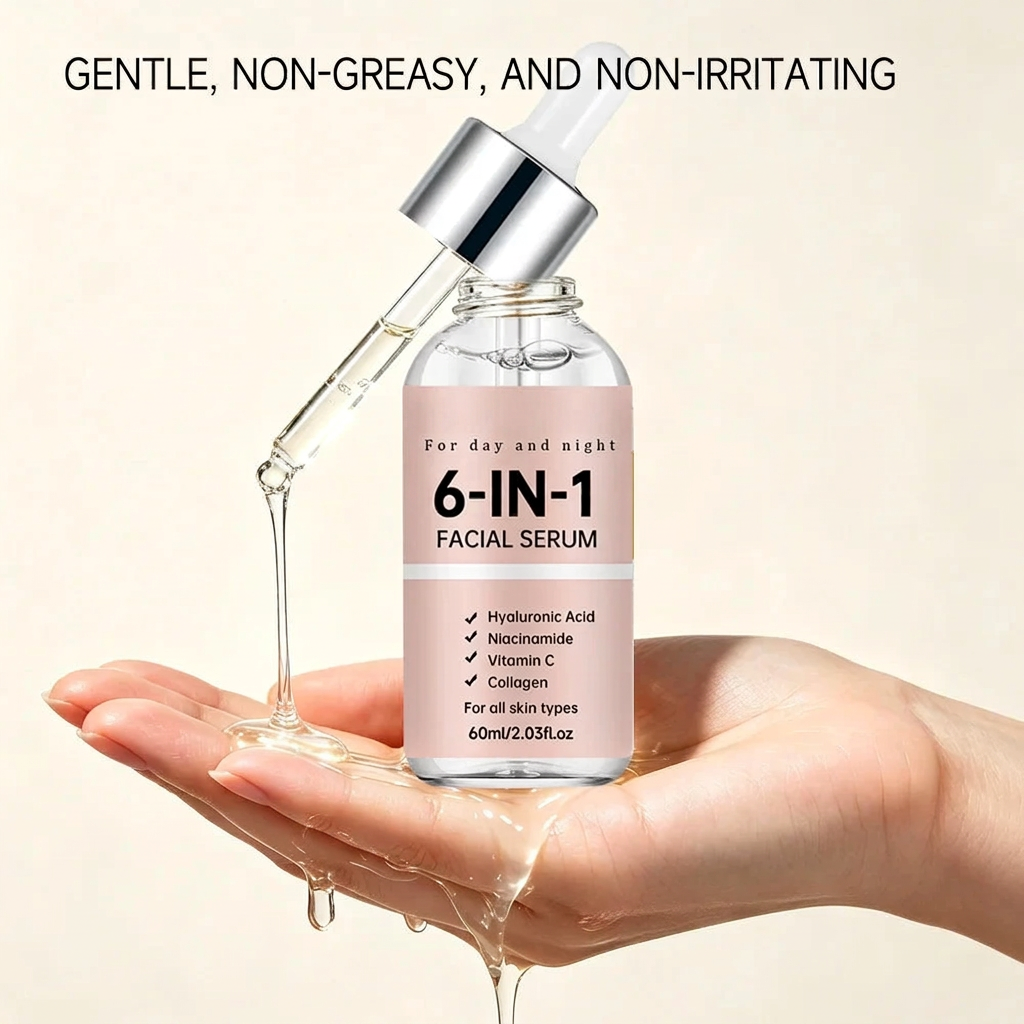 Facial serum texture image